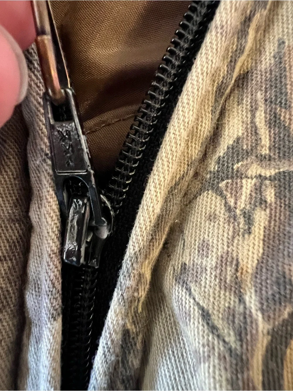 Vintage Walls USA Made Advantage Timber Camo Hunting Jacket Hooded Youth 12